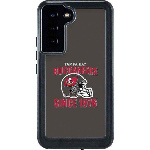 NFL Tampa Bay Buccaneers Helmet Galaxy S24 Plus Waterproof Case
